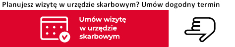 Obraz przestawiający kalendarz i napis Umów wizytę w urzędzie skarbowym