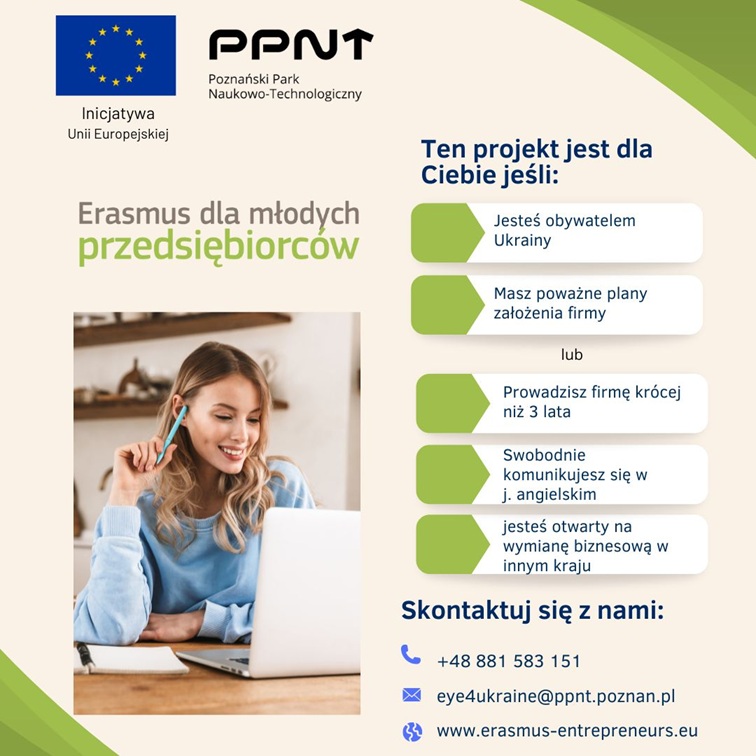 Zdjęcie artykułu Program Erasmus dla Młodych Przedsiębiorców